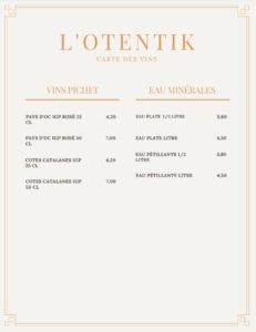 Carte des vins (page 6/10)